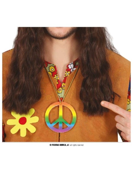 COLGANTE PAZ MULTICOLOR, 8 CMS